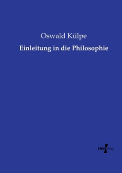 Paperback Einleitung in die Philosophie [German] Book