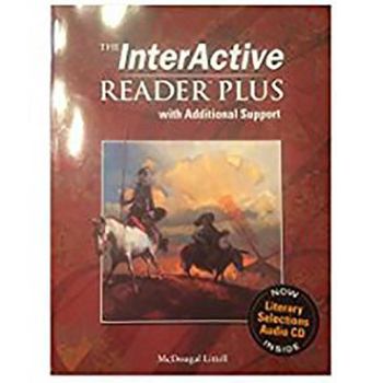 Paperback McDougal Littell Literature: The Interactive Reader Plus with Additional Support with Audio CD World Literature Book
