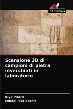Paperback Scansione 3D di campioni di pietra invecchiati in laboratorio [Italian] Book