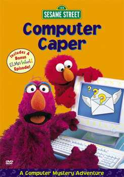 DVD Sesame Street: Computer Caper Book