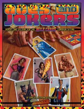 Paperback Aces and Jokers: A Wild Cards Sourcebook for Mutants & Masterminds Book