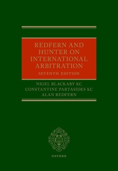 Hardcover Redfern and Hunter on International Arbitration Book