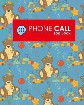 Paperback Phone Call Log Book