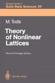 Paperback Theory of Nonlinear Lattices Book