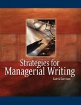 Paperback Strategies for Managerial Writing Book