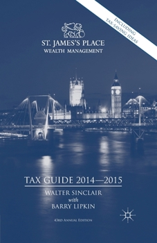Paperback St. James's Place Tax Guide 2014-2015 Book