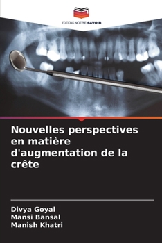 Paperback Nouvelles perspectives en matière d'augmentation de la crête [French] Book