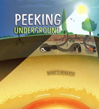 Hardcover Peeking Underground Book