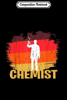 Composition Notebook: Vintage Chemist Design Journal/Notebook Blank Lined Ruled 6x9 100 Pages