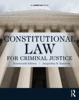 Paperback Constitutional Law for Criminal Justice Book