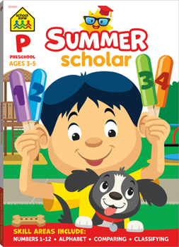 Paperback School Zone Preschool Summer Scholar Workbook Book