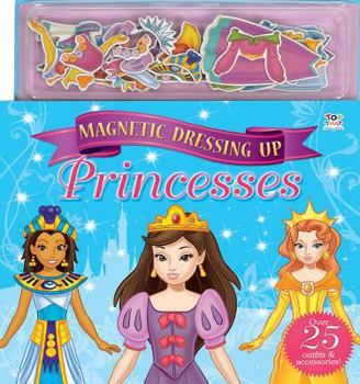 Hardcover Magnetic Dressing Up Princesses Book