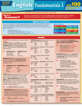 Cards English Fundamentals 1 Book