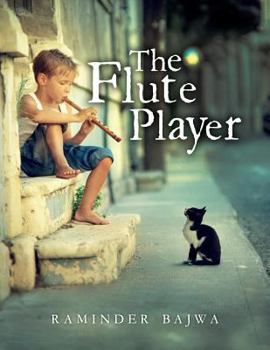 Paperback The Flute Player: Black & White Version Book