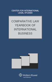 Hardcover Comparative Law Yearbook of International Business Volume 32 Book