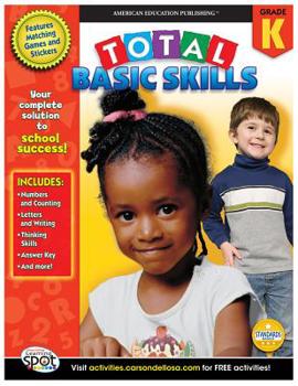 Paperback Total Basic Skills, Grade K Book