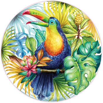 Misc. Tropical Toucan 1000 Piece Round Jigsaw Puzzle Book