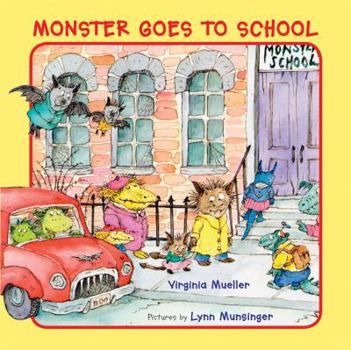 Board book Monster Goes to School Book