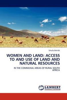 Paperback Women and Land: Access to and Use of Land and Natural Resources Book