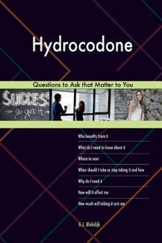 Paperback Hydrocodone 568 Questions to Ask that Matter to You Book