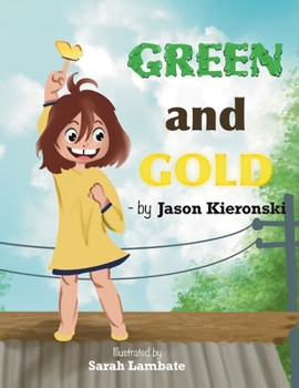 Paperback Green and Gold Book