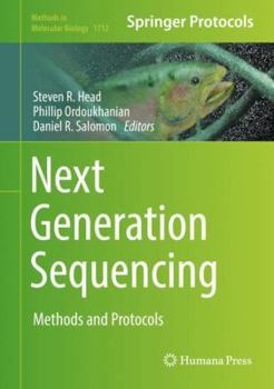 Hardcover Next Generation Sequencing: Methods and Protocols Book