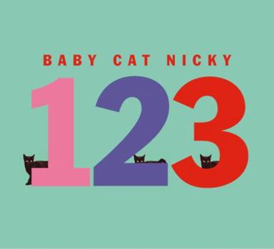 Board book Baby Cat Nicky 123 Book