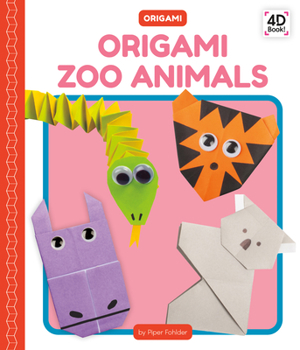 Library Binding Origami Zoo Animals Book
