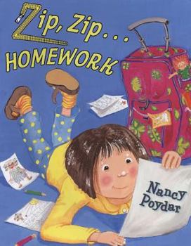 Library Binding Zip, Zip...Homework Book