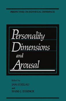 Paperback Personality Dimensions and Arousal Book