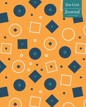 Paperback Dot Grid Journal: Notebook Planner with Geometric Pattern Themed Cover Design Book
