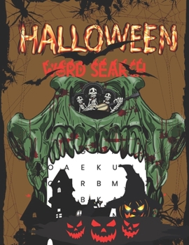 Halloween Word Search: 50 Halloween themed word search / Halloween word search for adults / halloween word game / Halloween Puzzles Book-1
