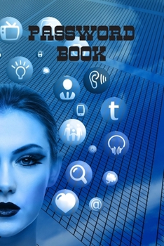 Password Book: Password notebook with register for managing passwords on 117 pages I Login and Private Information Keeper