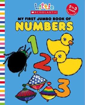 Hardcover My First Jumbo Book of Numbers Book
