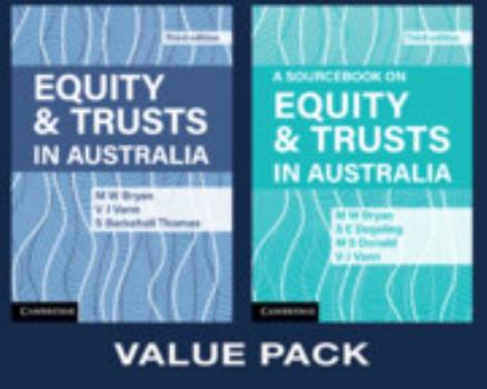 Paperback Equity and Trusts Value Pack 2 Volume Paperback Set: Equity & Trusts 3e + A Sourcebook on Equity & Trusts 3e Book