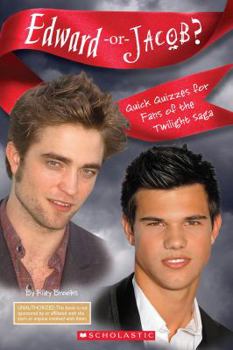 Paperback Edward or Jacob?: Quick Quizzes for Fans of the Twilight Saga Book