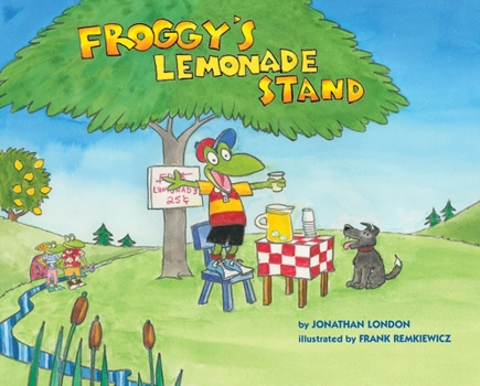 Hardcover Froggy's Lemonade Stand Book
