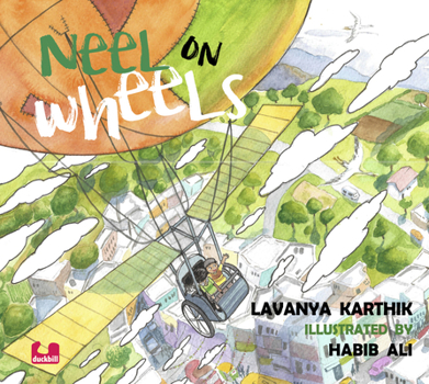 Paperback Neel on Wheels Book