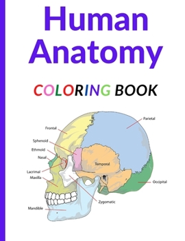 Paperback Human Anatomy Coloring Book: Ultimate human body anatomy activity book