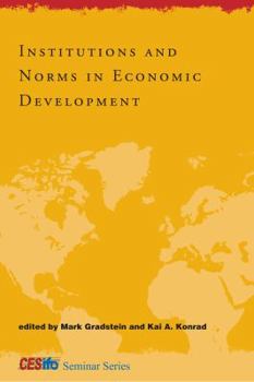 Hardcover Institutions and Norms in Economic Development Book