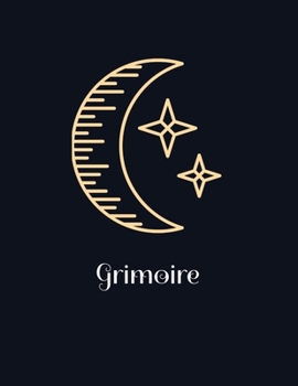 Paperback Grimoire: Grimoire - keep track of your rituals and spells in this easy to follow template diary - click look inside! Great Gift Book