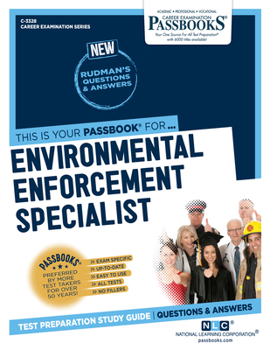 Paperback Environmental Enforcement Specialist (C-3328): Passbooks Study Guide Volume 3328 Book