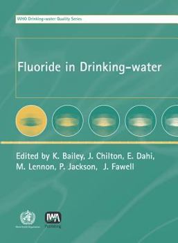 Hardcover Fluoride in Drinking-Water Book