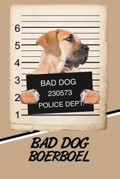 Paperback Bad Dog Boerboel: Isometric Dot Drawing Paper Notebook Featuring 120 Pages 6x9 Book