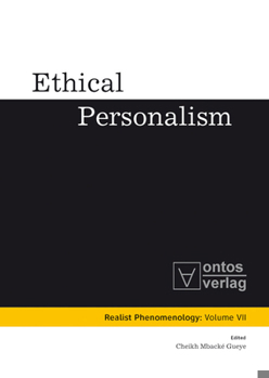 Hardcover Ethical Personalism Book