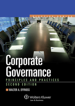 Paperback Corporate Governance: Principles and Practice Book