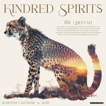 Calendar Kindred Spirit 2025 12 X 12 Wall Calendar Book