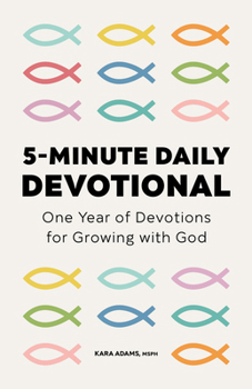Paperback 5-Minute Daily Devotional: One Year of Devotions for Growing with God Book