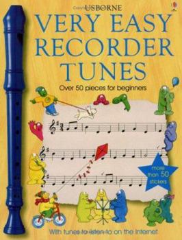 Very Easy Recorder Tunes (Activities) - Book  of the Usborne Music Books