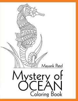 Paperback Mystery of OCEAN: Coloring book
